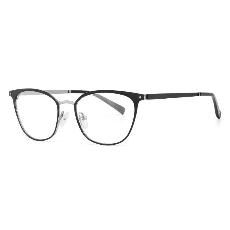 Ultra Light Metal Cat Eye Eyeglass Frame GL8850