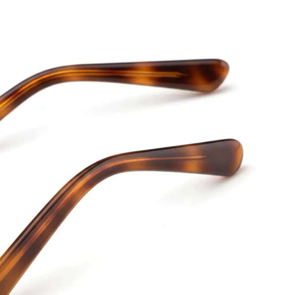 Retro Round Acetate Eyeglasses - Unisex Optical Prescription Frames