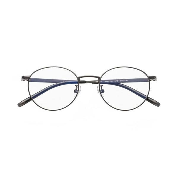 Frame Ultra Light Titanium Round Eyeglass - Anti Blue Light