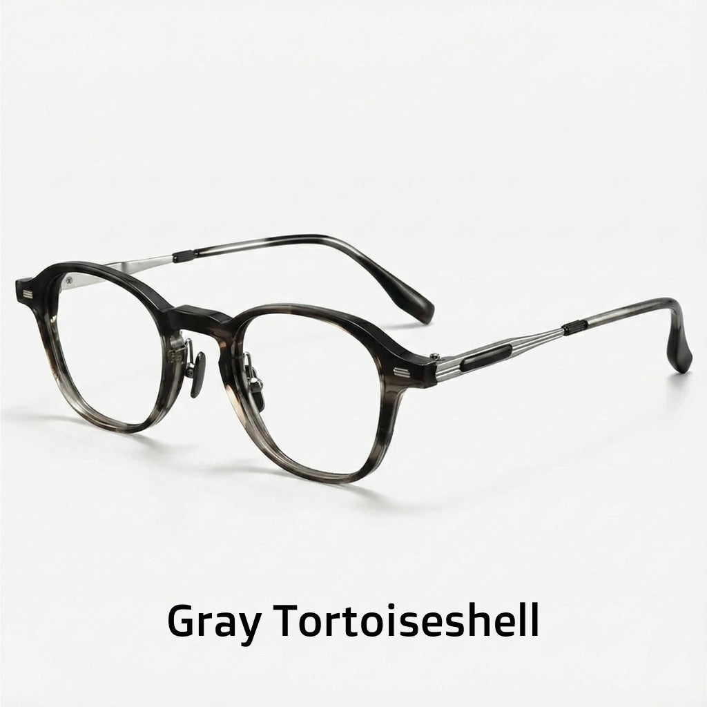 Round Pure Titanium Optical Glasses Frame BT55007