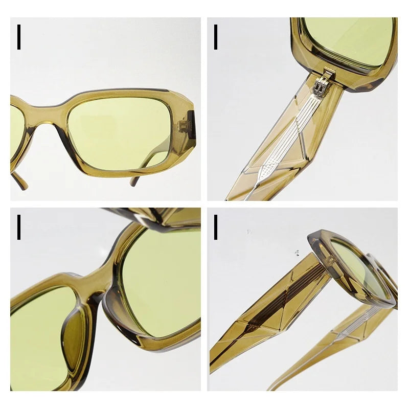 Ultra Light Oval Matte Sunglasses for Women - Model 9016