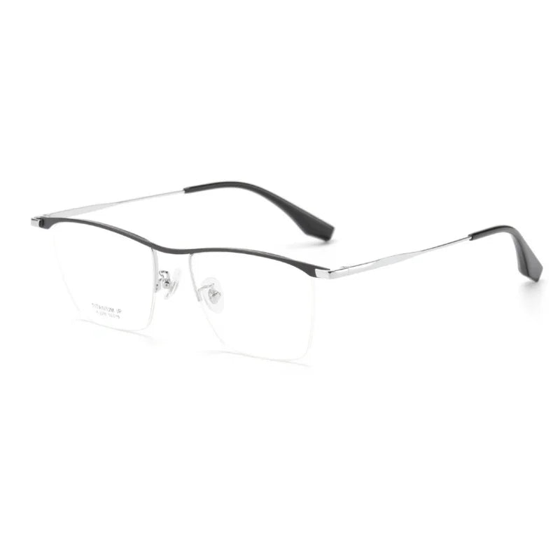 Lunettes de vue demi-cerclées en titane ultra-légères K2280