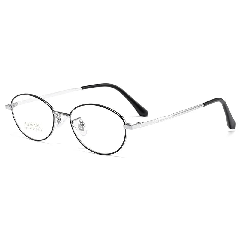 Women's Oval Anti-Blue Light Reading Glasses
