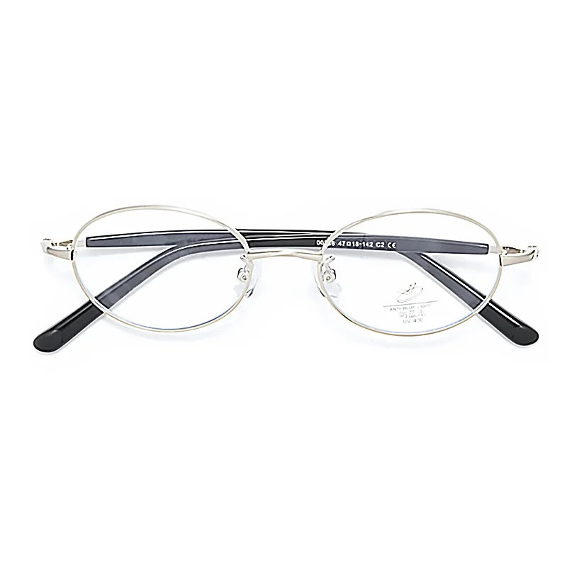 Circular Alloy Eyeglass Frames - Ultra Light Prescription Glasses