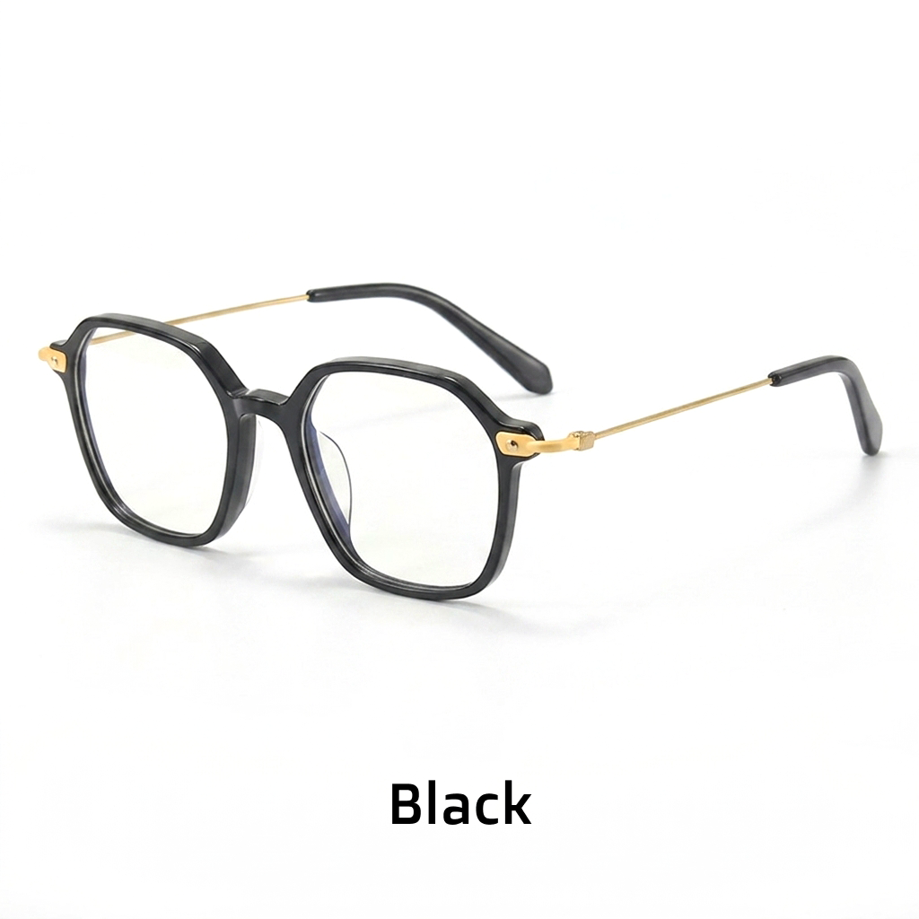 Vintage Square Titanium Optical Frames