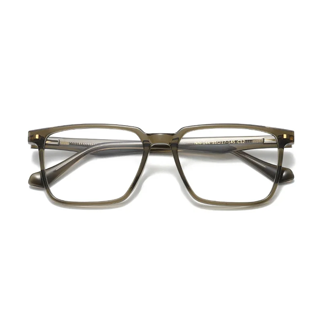 Quadratische Brillengestelle aus Acetat – Retro-Optik