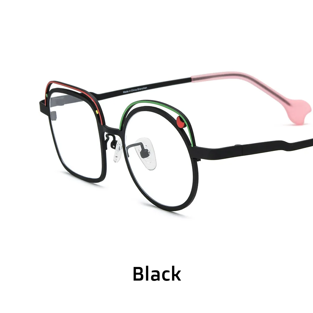 Titanium Optical Eyeglass Frames – Lightweight Square Design