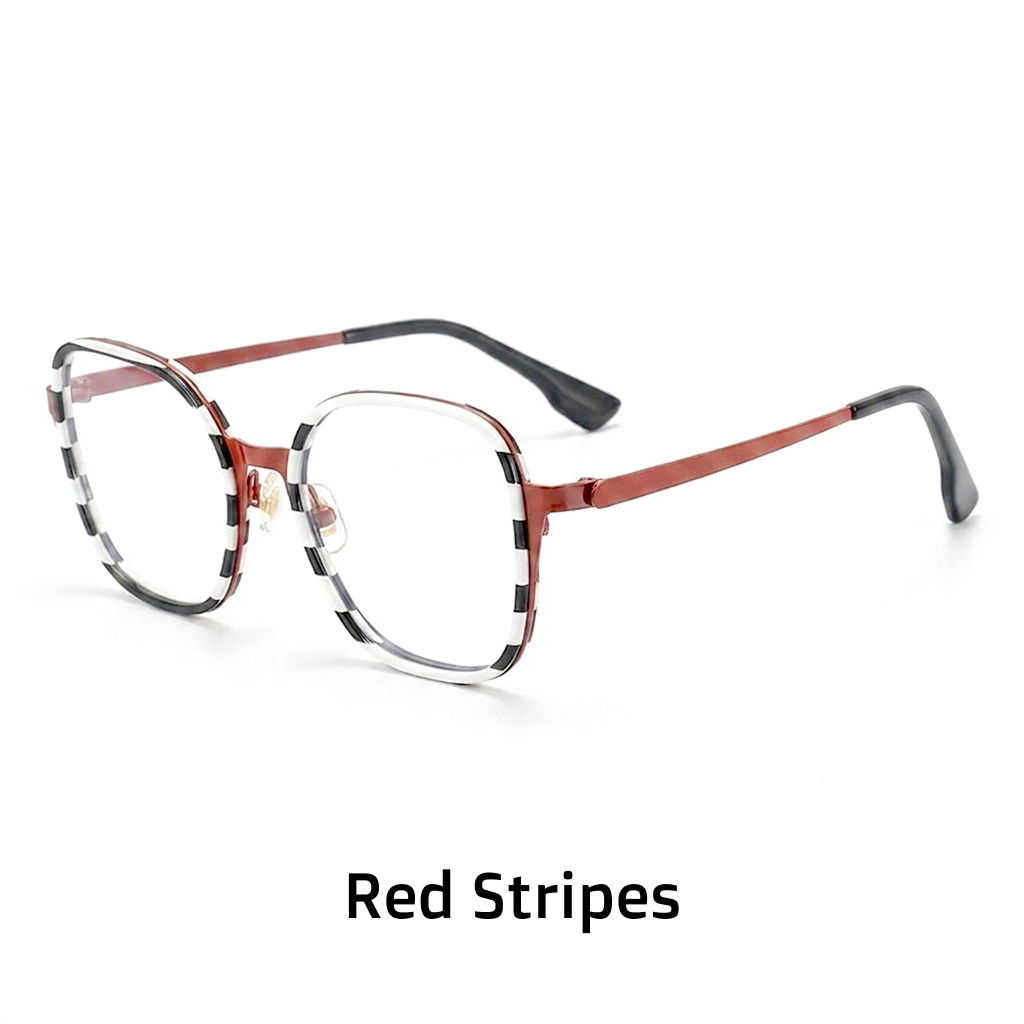 Titanium Square Optical Glasses Frame