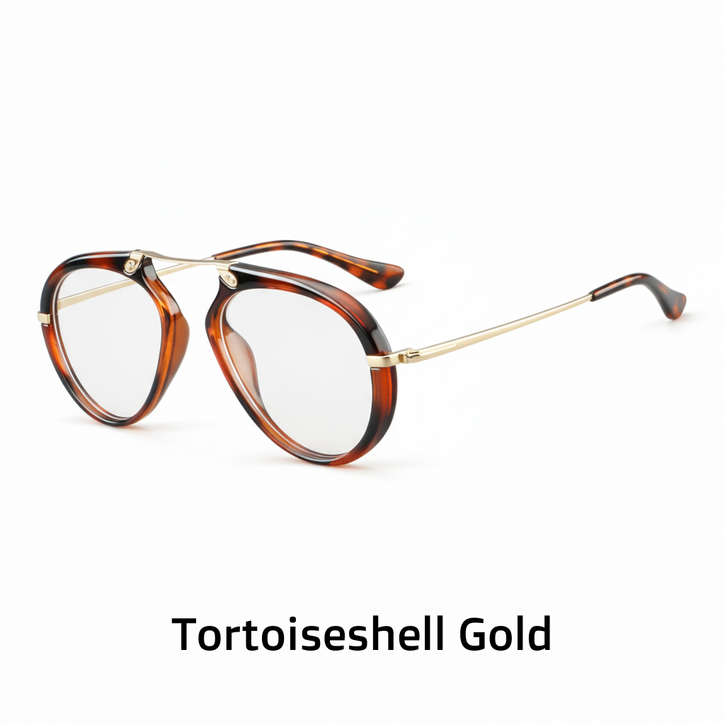 Retro Acetate Optical Eyeglasses Frame – Stylish Unisex Prescription