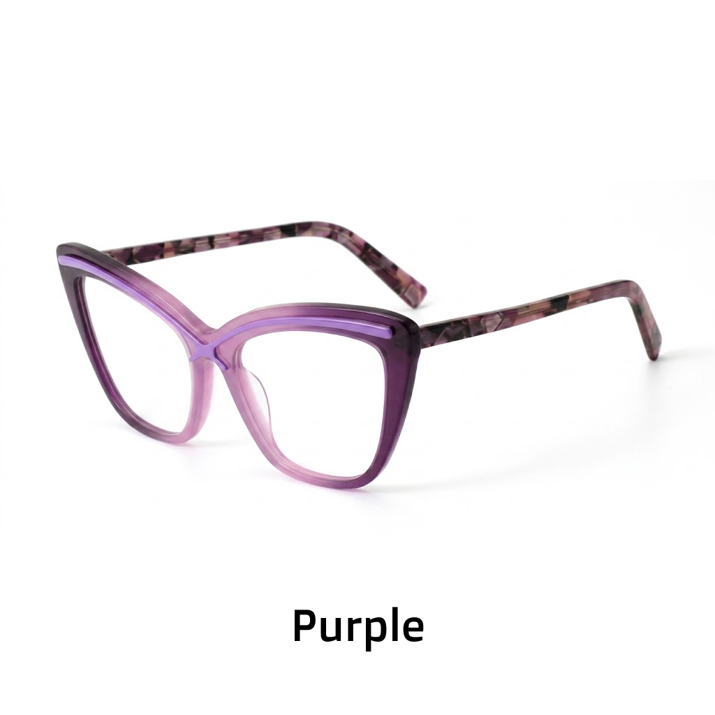 Cat Eye Square Optical Glasses Frame