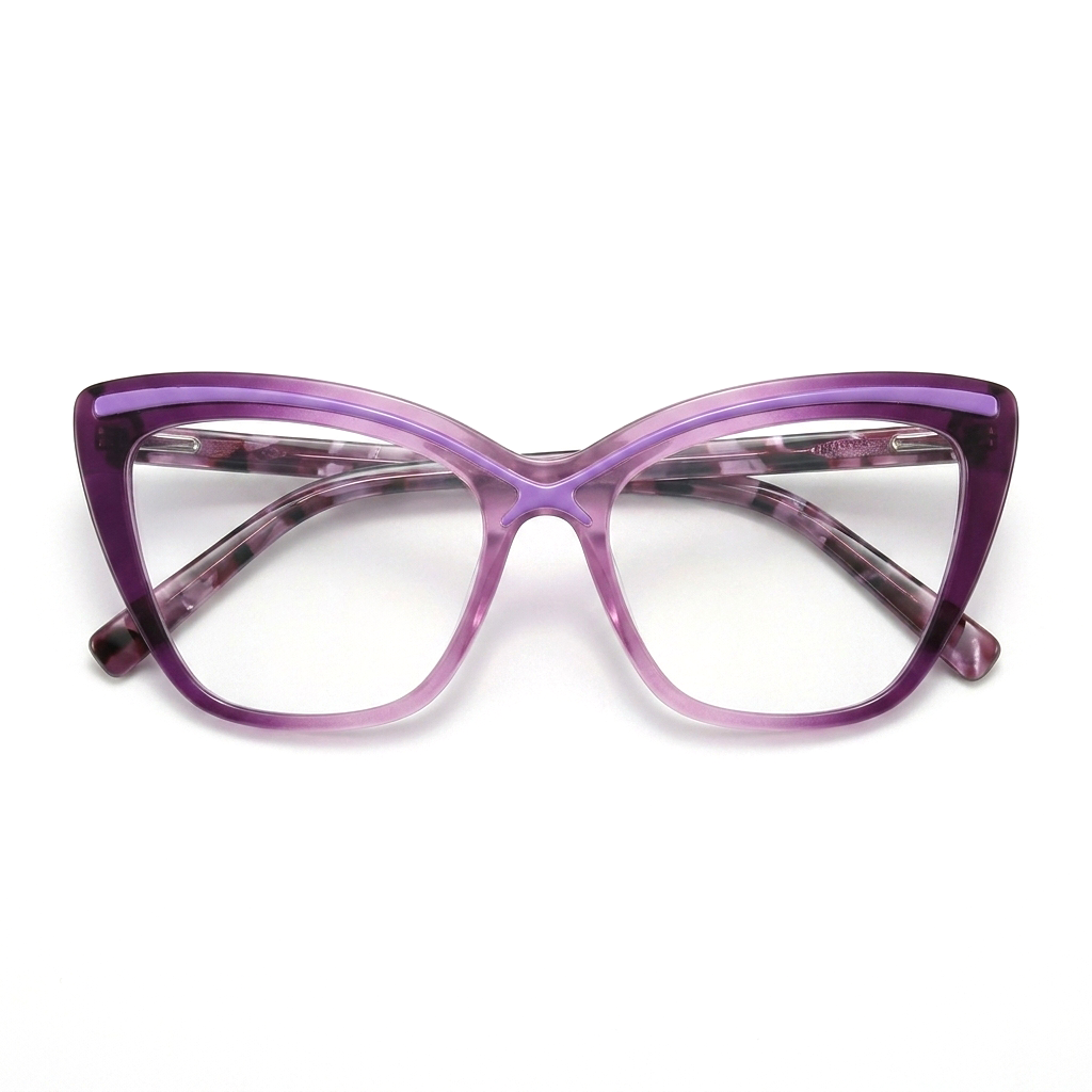 Cat Eye Square Optical Glasses Frame