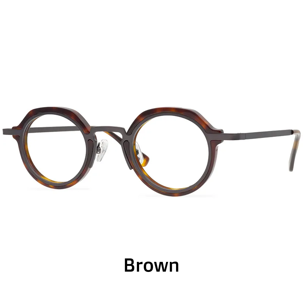 Acetate Oval Prescription Eyeglasses Frame