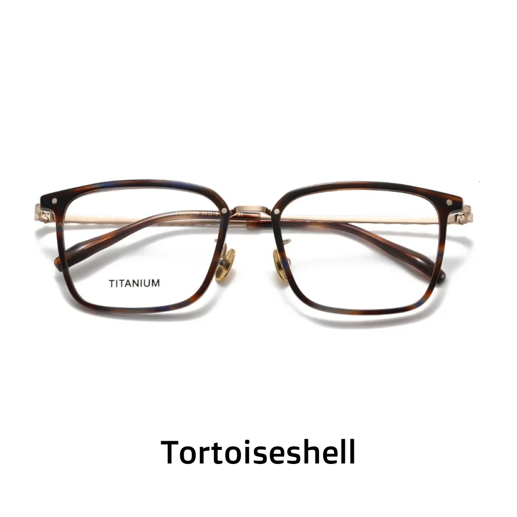 Titanium Rectangular Optical Eyeglass Frames