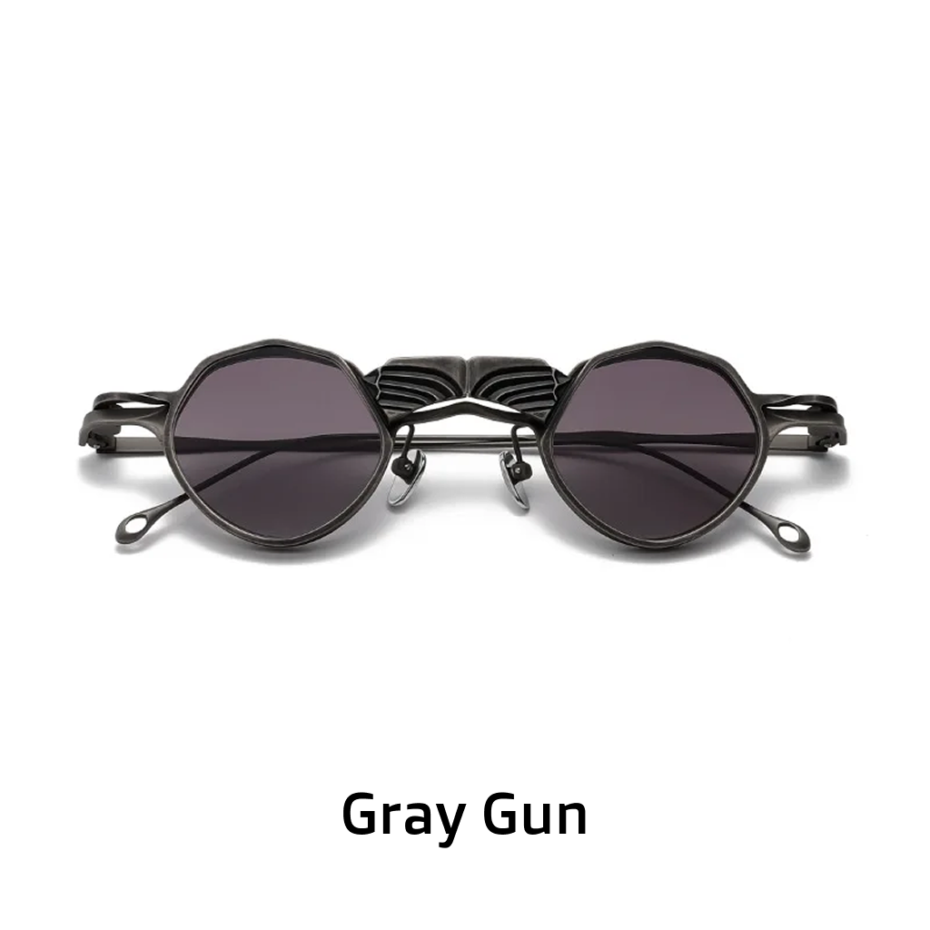Montatura per occhiali ottici in puro titanio: clip magnetica unisex