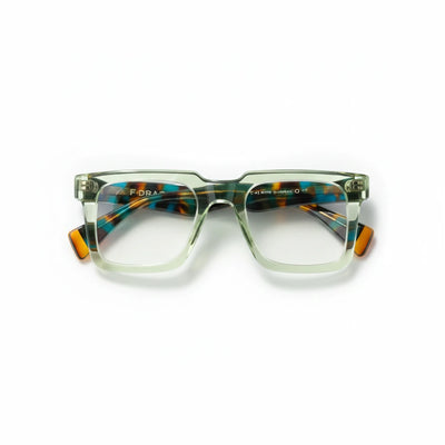 Retro Square Eyeglass Frame - Optical Prescription Glasses