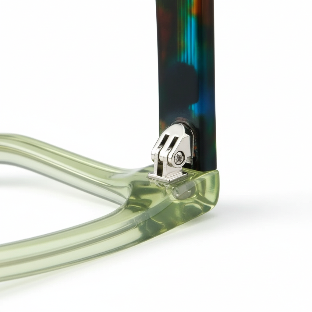 Retro Square Eyeglass Frame - Optical Prescription Glasses