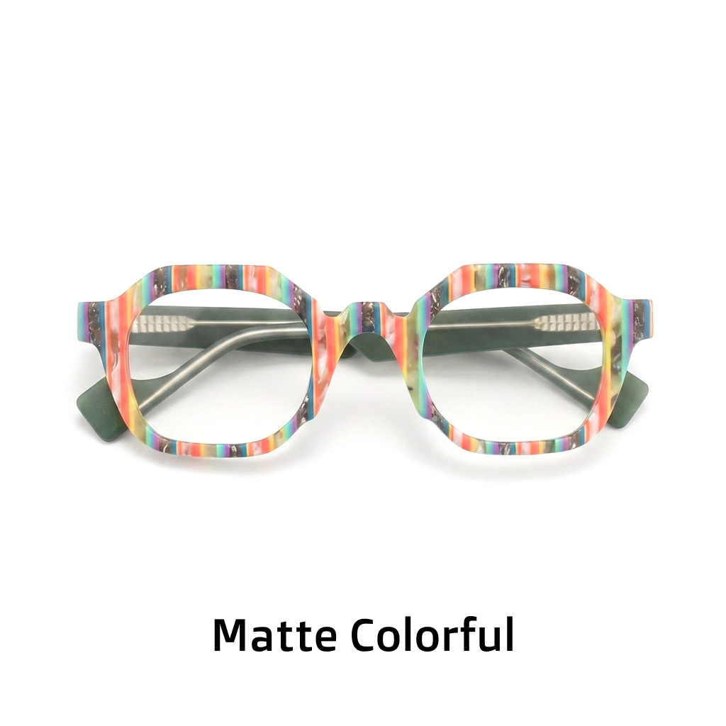 Retro Square Frosted Optical Glasses Frame