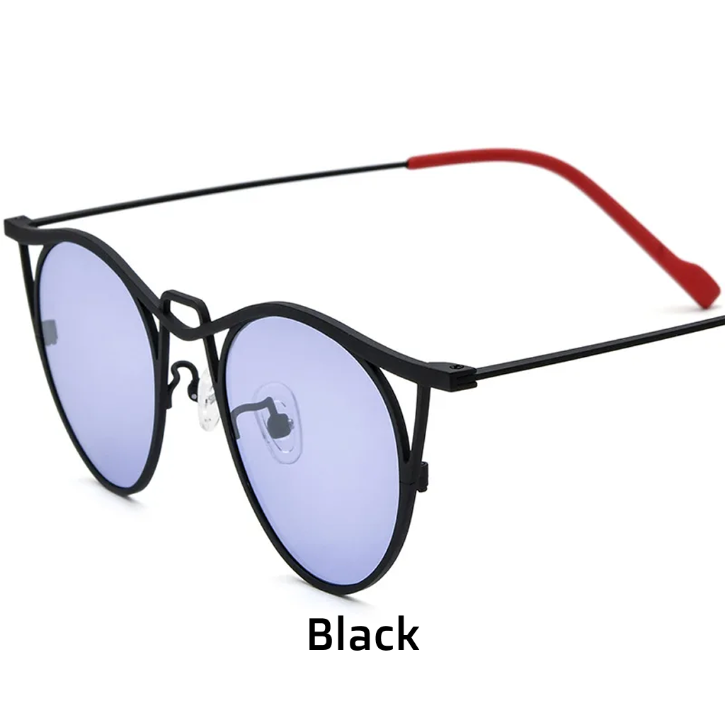 משקפי שמש Polarized Cat Eye – מסגרת טיטניום UV400