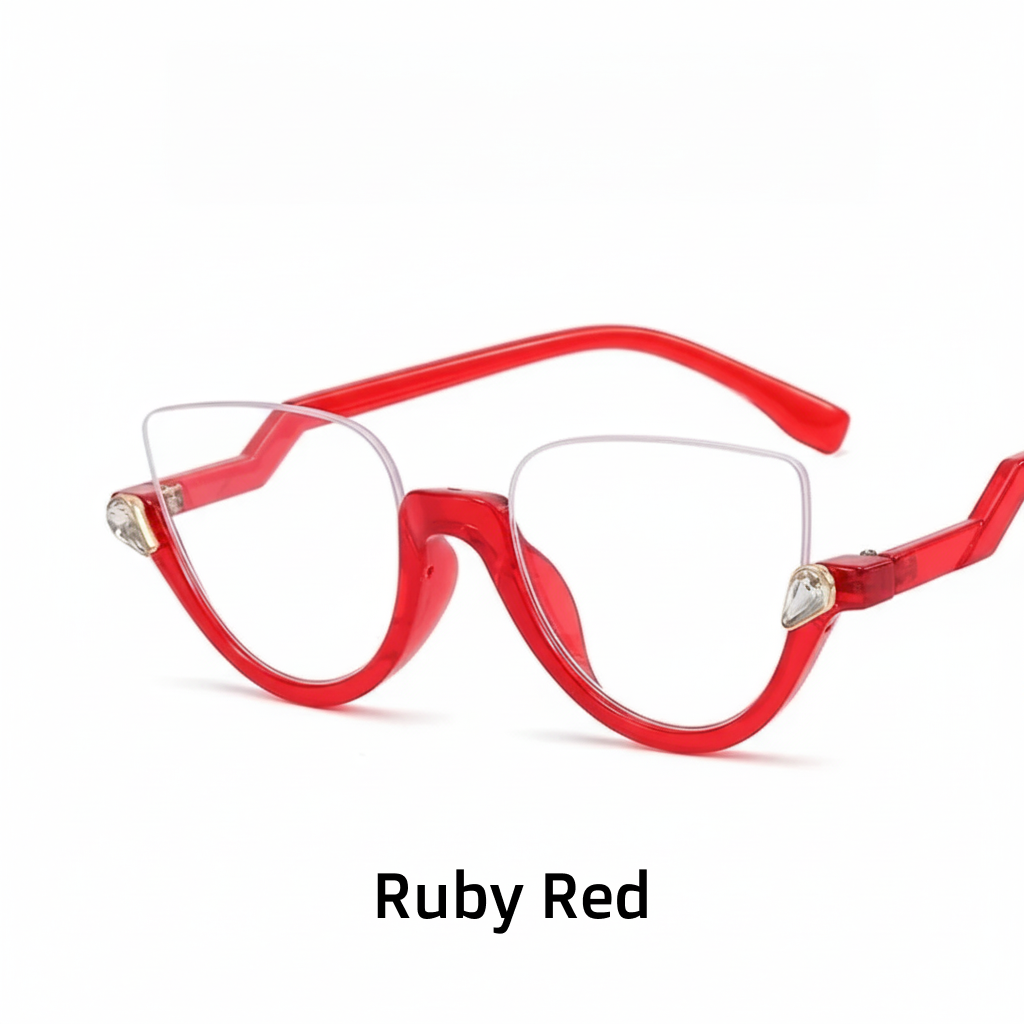 Women's Retro Cat Eye Optical Frames – Anti Blue Light
