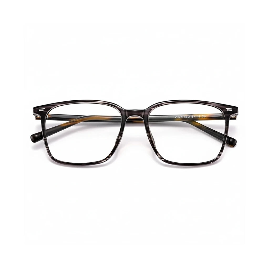 Square Metal Eyeglass Frames - Unisex Optical Prescription Glasses