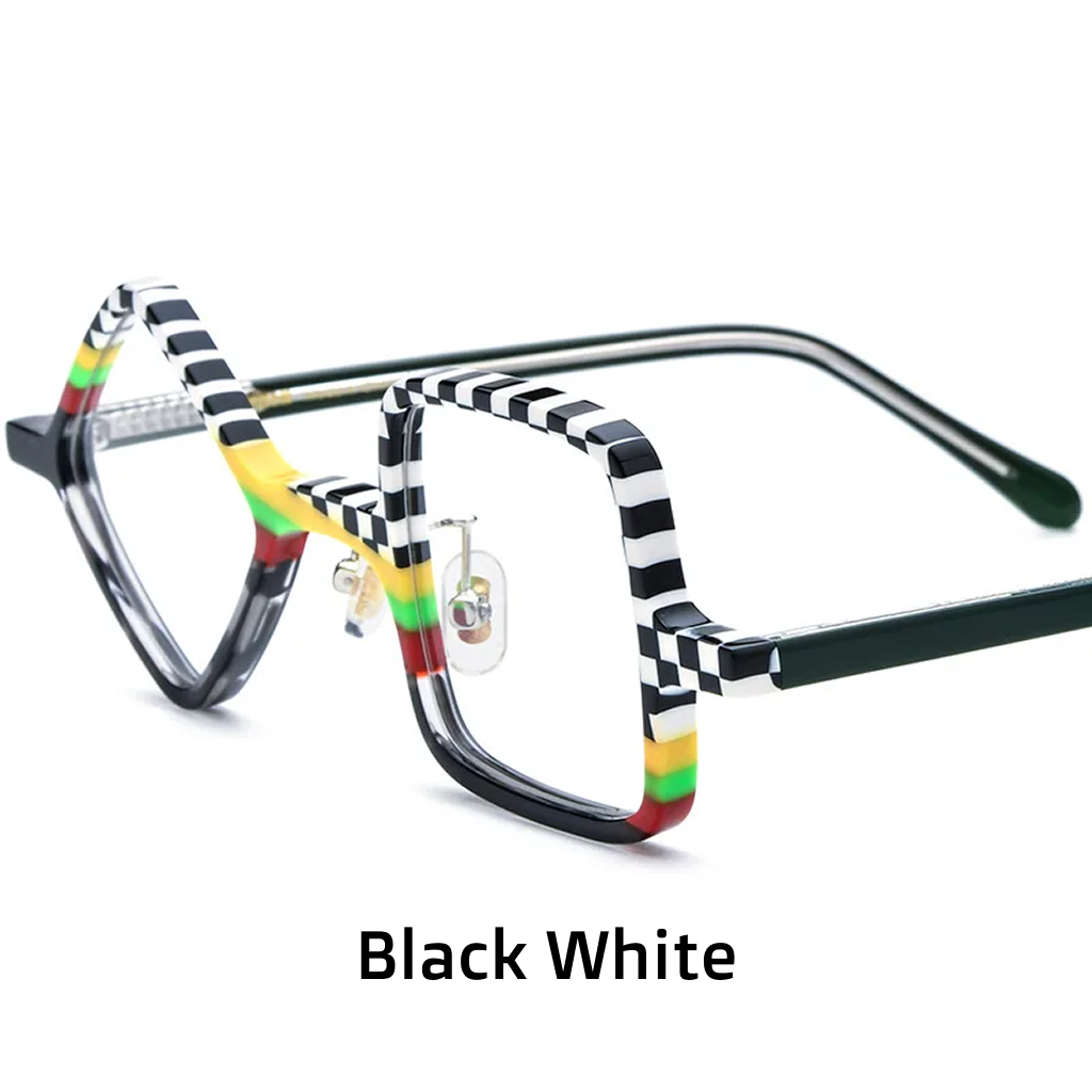 Mattierte quadratische optische Brille