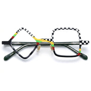 Mattierte quadratische optische Brille