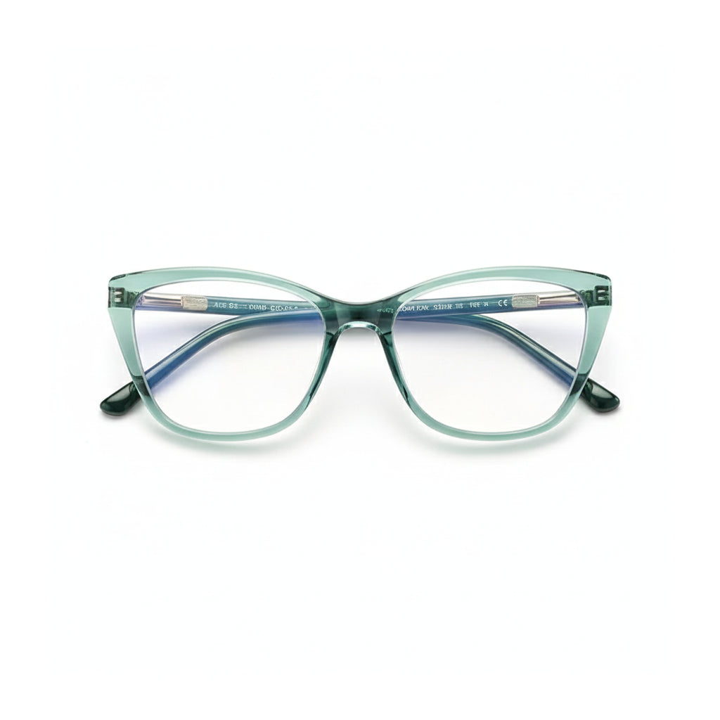 TR90 Cat Eye Eyeglasses - Anti Blue Light Prescription Frames