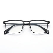Titanium Square Optical Frames – Unisex Lightweight Prescription Eyeglasses