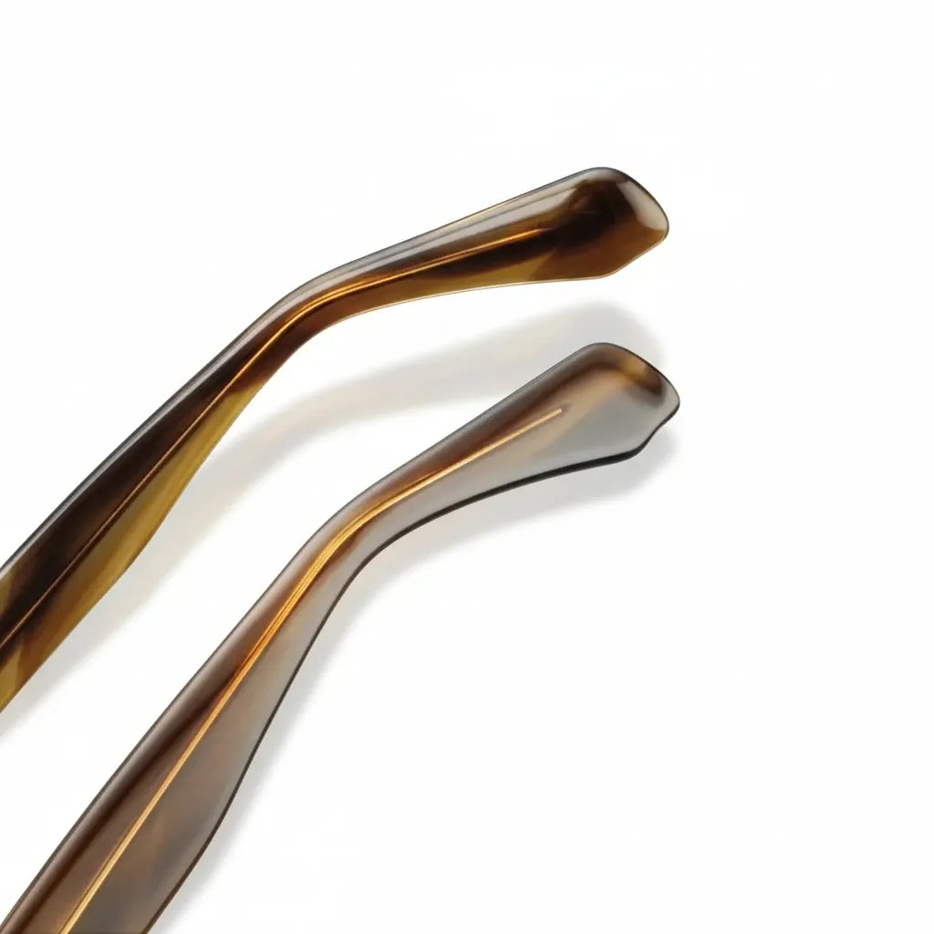 Retro Square Acetate Eyeglass Frames - Unisex Optical Prescription Glasses A8607