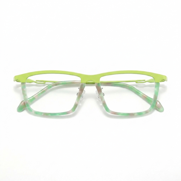 Patchwork-Quadrat-Titan-optische Brille