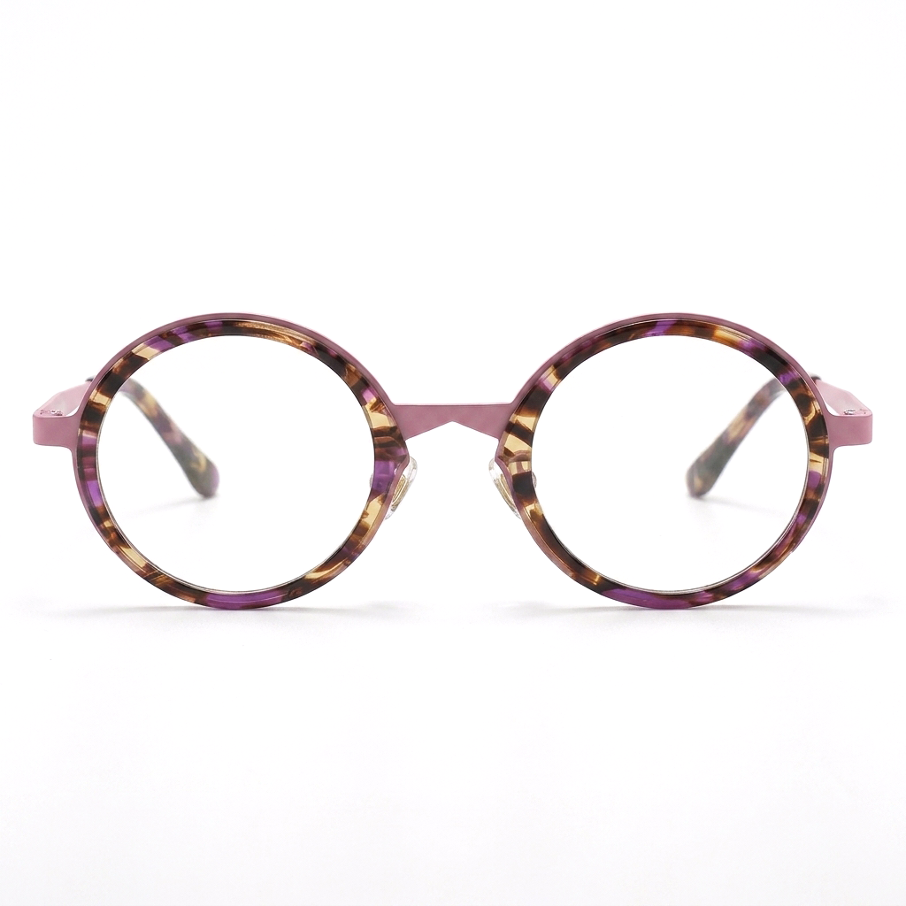 Titanium Oval Optical Eyeglass Frames