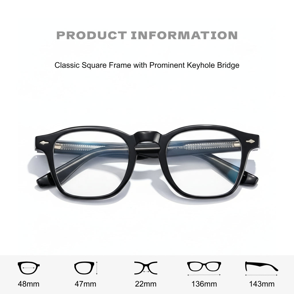 TR90 Ultra Light Retro Optical Prescription Eyeglasses Frame S9016