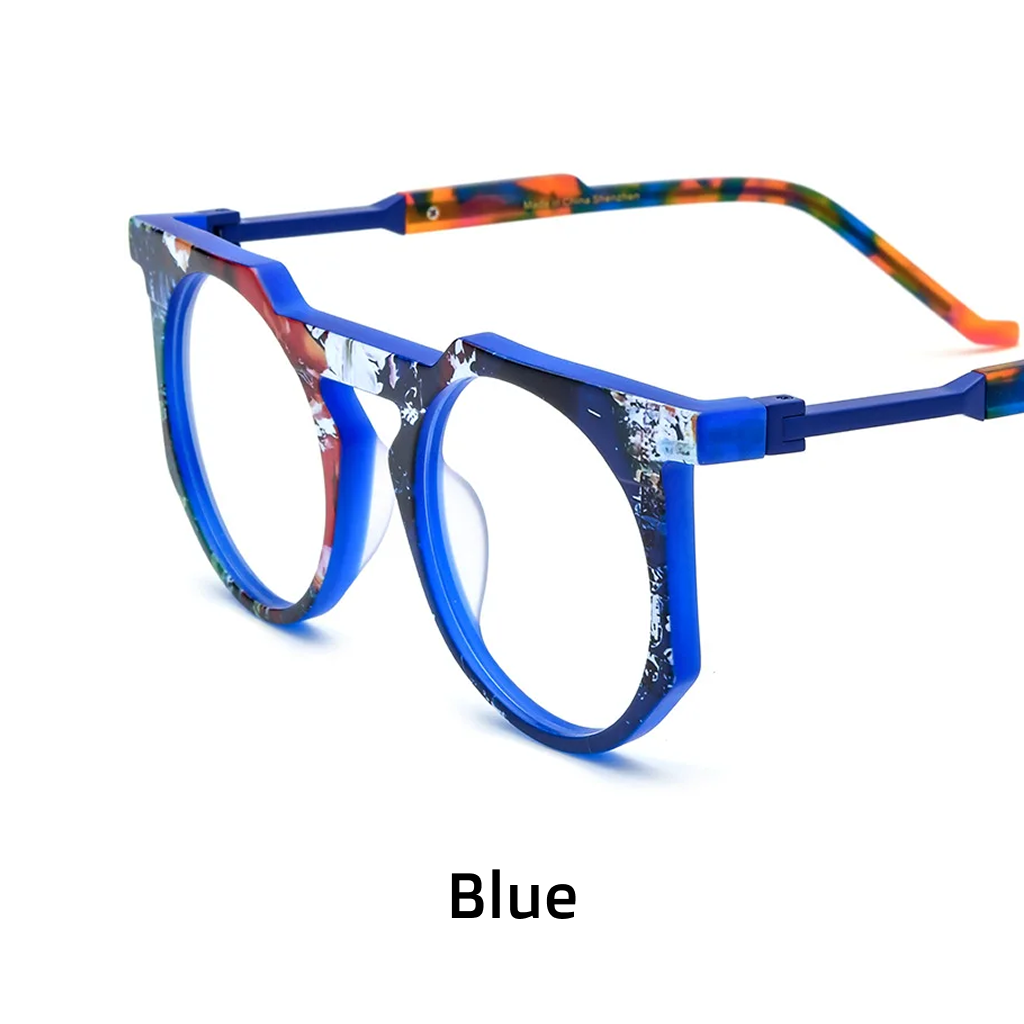 Cat Eye Color-Changing Optical Glasses Frame