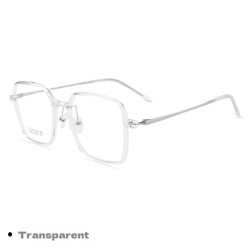 Ultra-Light Titanium Eyeglass Frame - Women's Large Frame Optical Glasses
