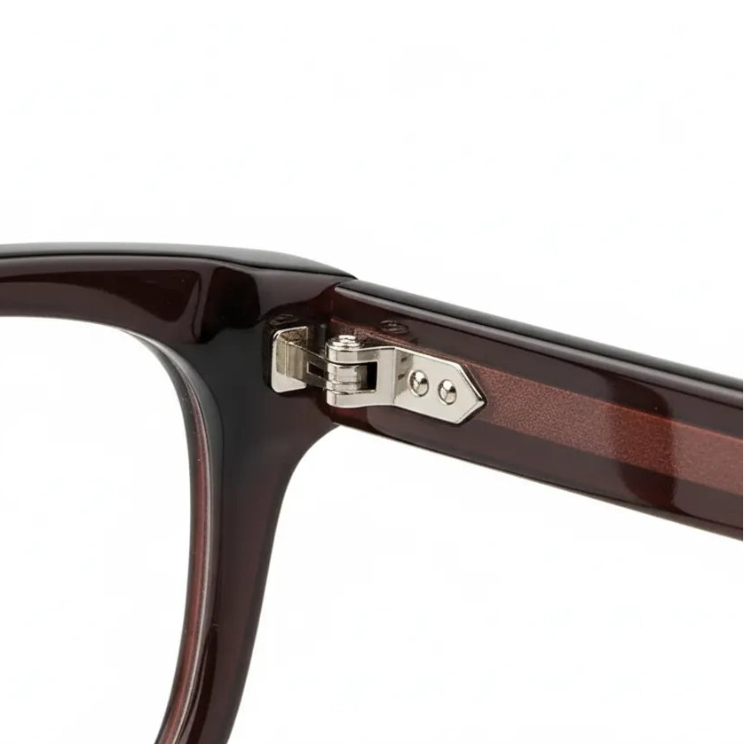 Retro Round Acetate Eyeglass Frames - Unisex Prescription Ready