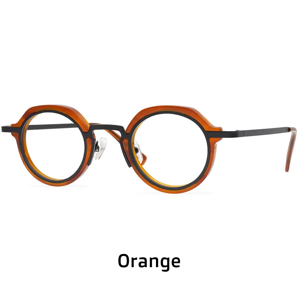 Acetate Oval Prescription Eyeglasses Frame