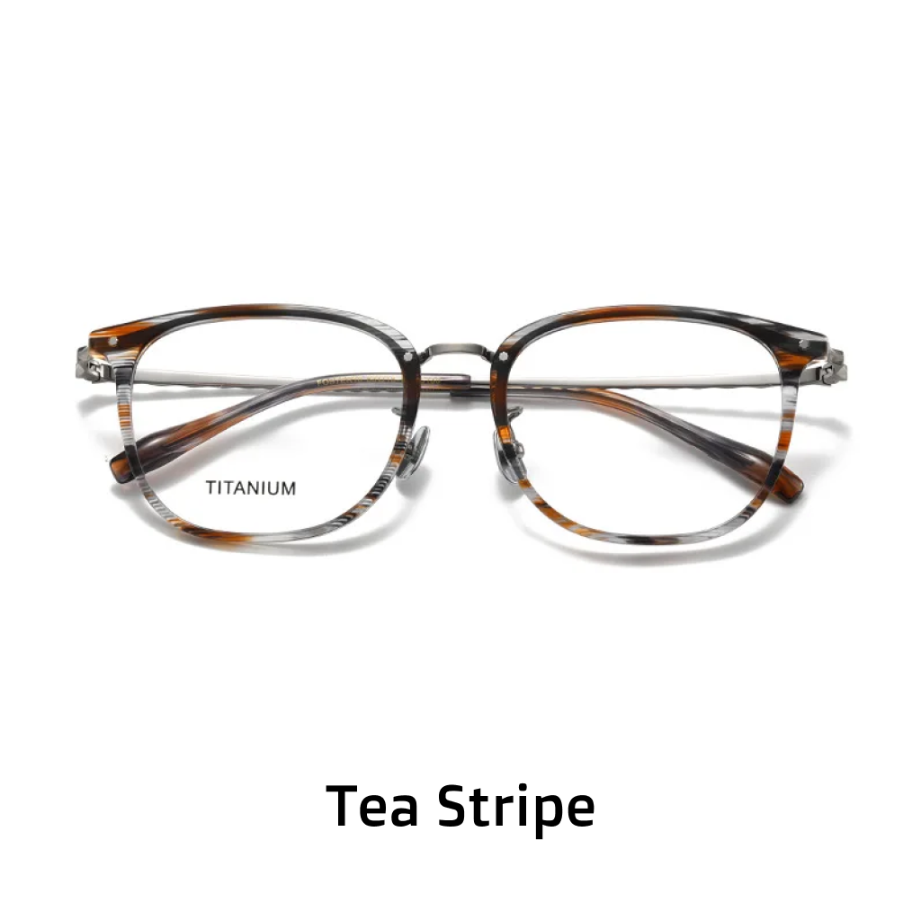 Titanium Round Eyeglass Frames – Unisex Optical