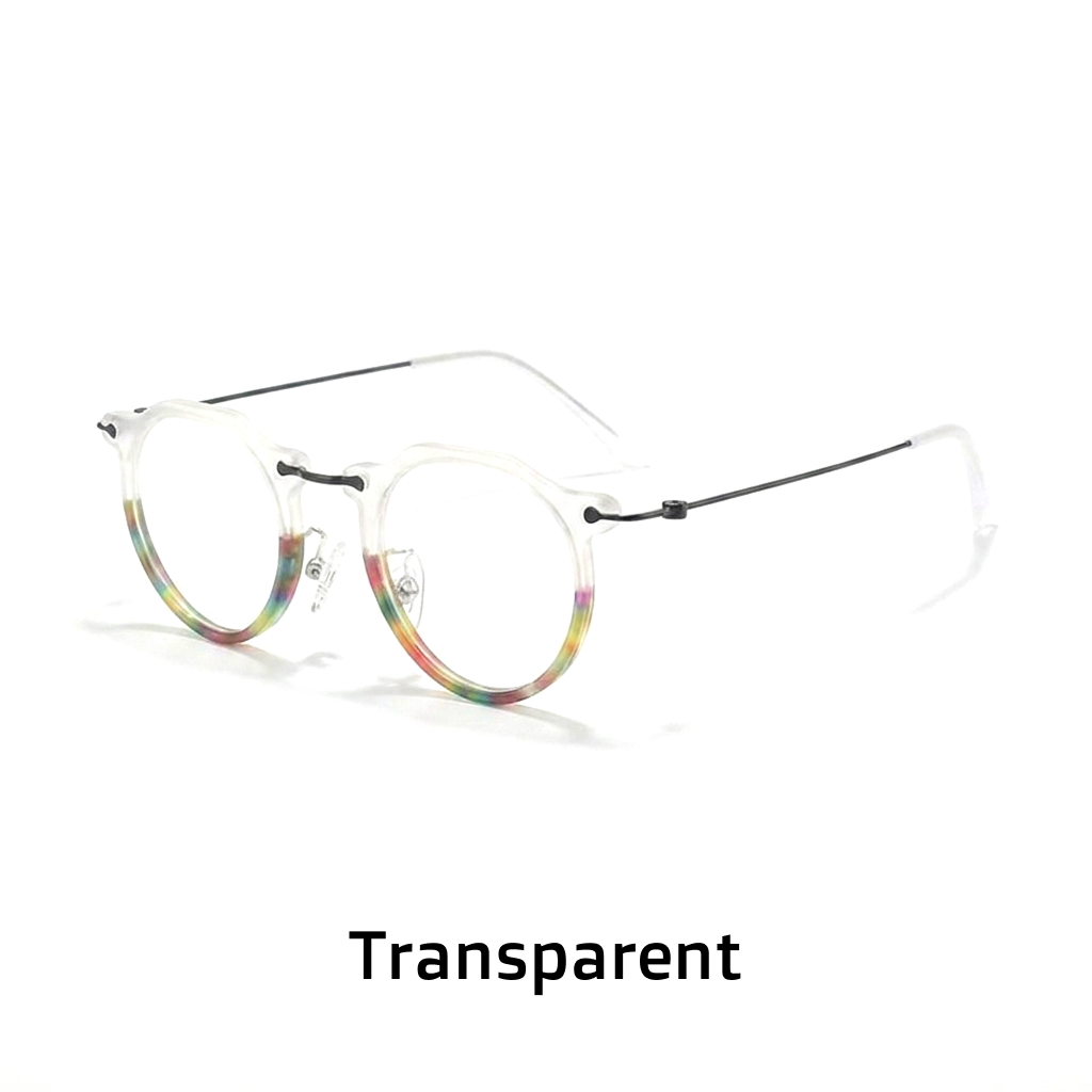 Titanium Round Optical Eyeglass Frames