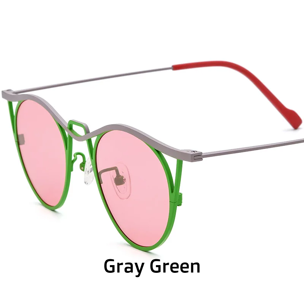 משקפי שמש Polarized Cat Eye – מסגרת טיטניום UV400