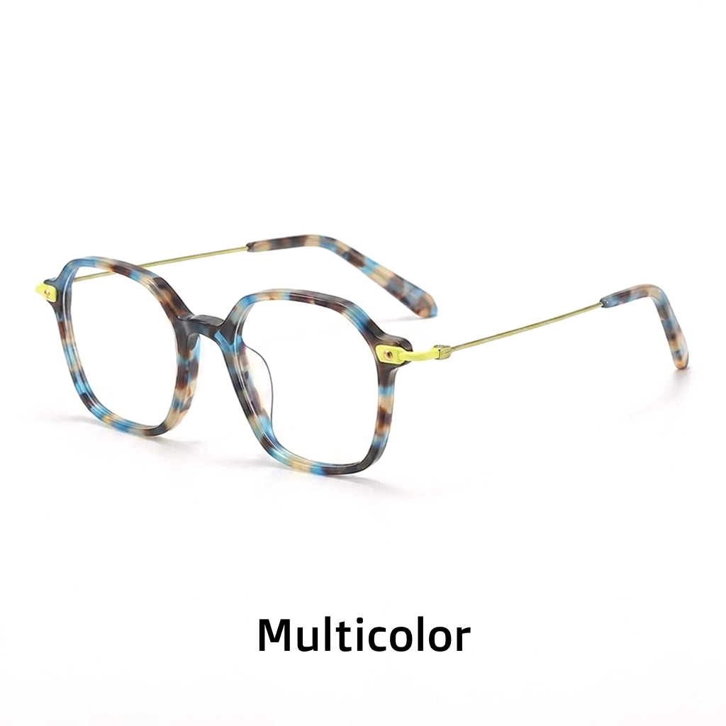 Vintage Square Titanium Optical Frames