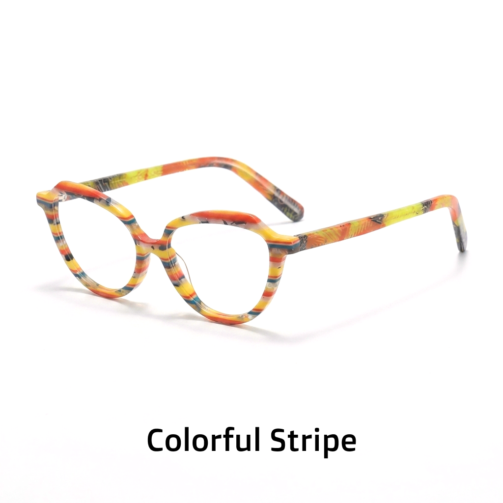 Retro Cat-Eye Acetate Eyeglasses Frames