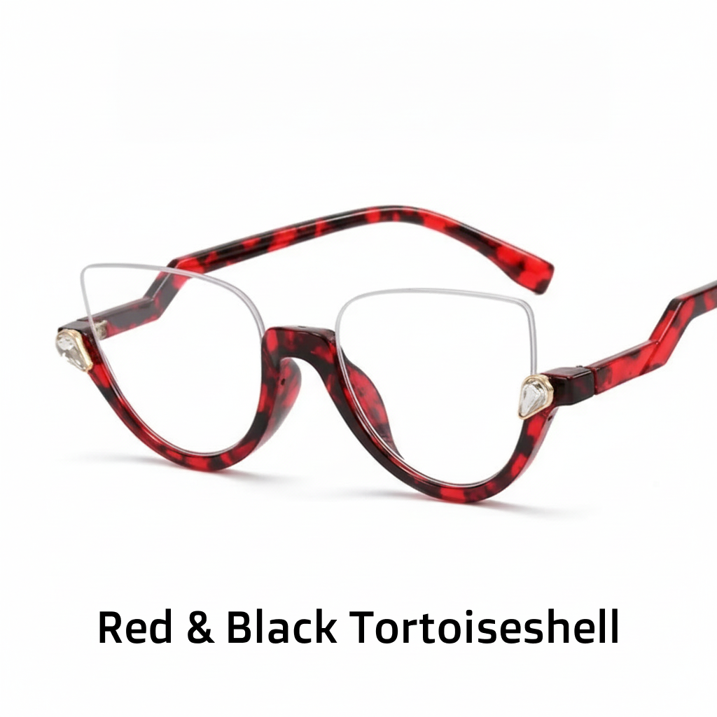 Women's Retro Cat Eye Optical Frames – Anti Blue Light
