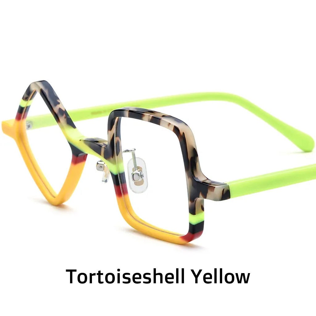 Mattierte quadratische optische Brille