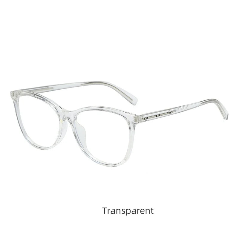 TR Cat Eye Eyeglass Frame - Anti Blue Light Optical Prescription Glasses