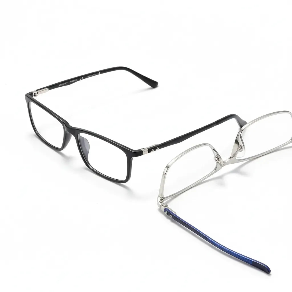 Ultra-Light Carbon Fiber Square Optical Glasses Frame