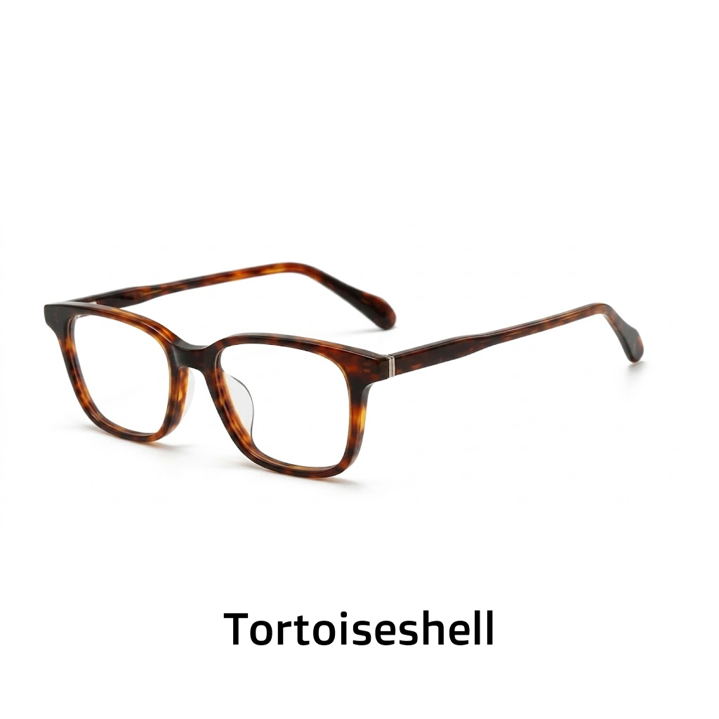 Optische Brille aus Acetat mit quadratischem Rahmen