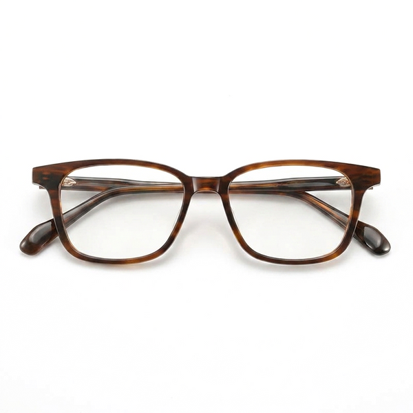 Optische Brille aus Acetat mit quadratischem Rahmen