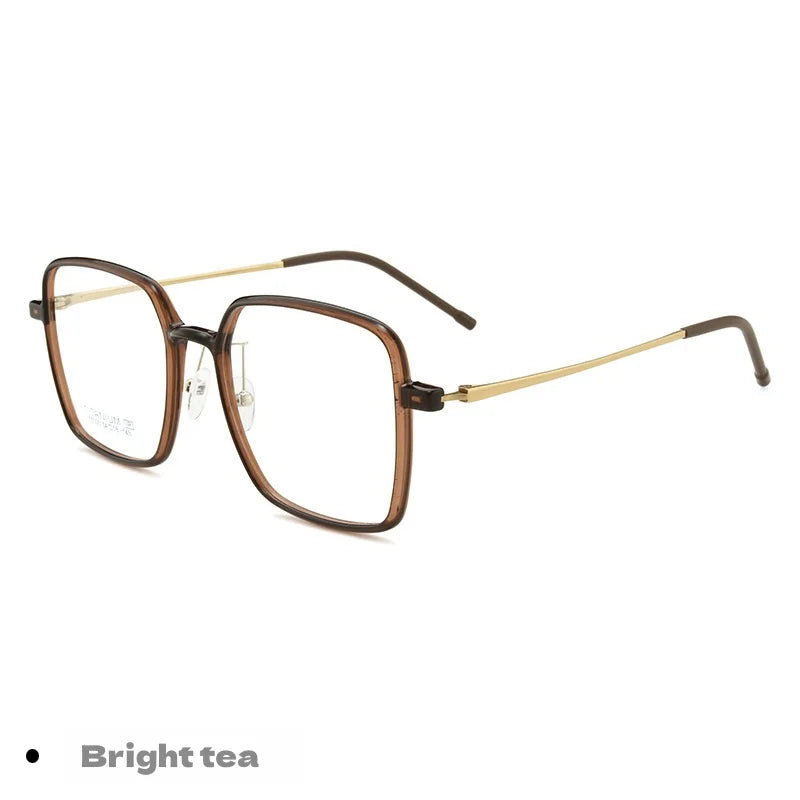 Ultra-Light Titanium Eyeglass Frame - Women's Large Frame Optical Glasses