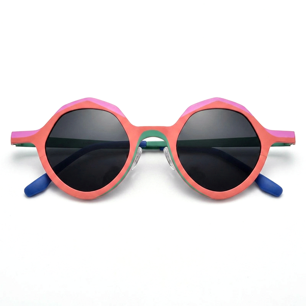 Titanium Cat Eye Polarized Sunglasses – UV400 Gradient Anti-Reflective Women