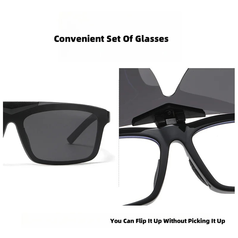 Magnetic Sports Prescription Glasses with Polarized UV Protection